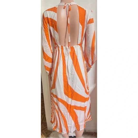 TRAFFIC PEOPLE Women’s Front Slit Maxi Dress - Picture 3 of 16